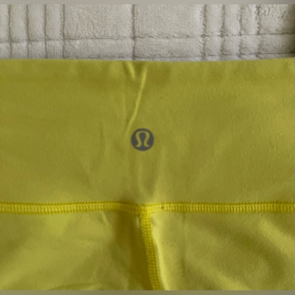 Lululemon Yellow Leggings - Picture 3 of 4